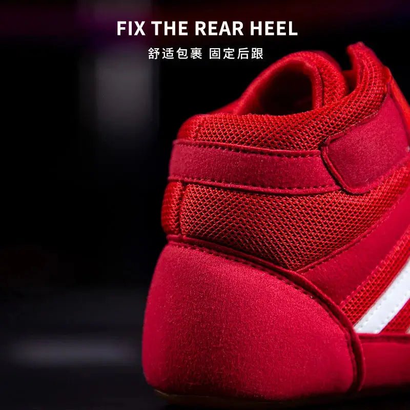 GINGPAI Training Wrestling Shoes Men female Fitness Boxing Shoes Mesh Breathable Boxing Shoes Men High Quality Wrestling Shoes - KC’s Way‼️🥊