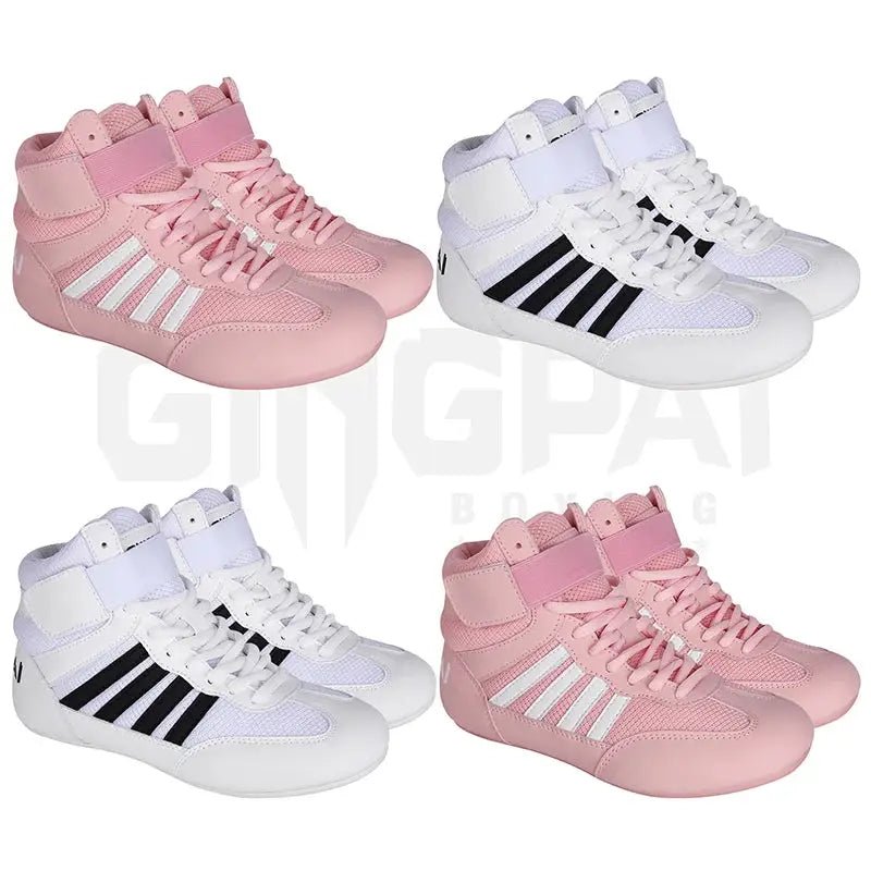 GINGPAI Training Wrestling Shoes Men female Fitness Boxing Shoes Mesh Breathable Boxing Shoes Men High Quality Wrestling Shoes - KC’s Way‼️🥊