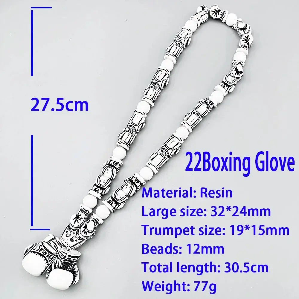 GS169 Boxing Glove Pendants EVERLAST Strength Beads 3D Stereo Resin DIY Decoration - KC’s Way‼️🥊