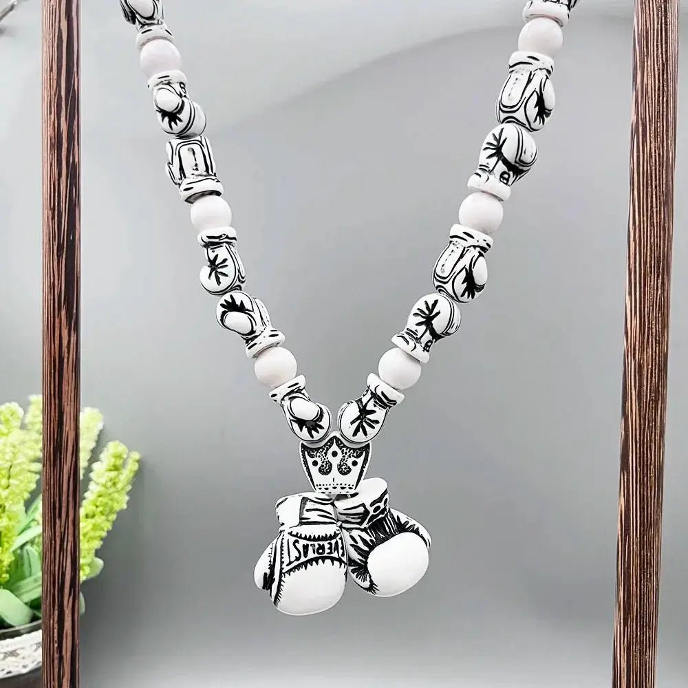 GS169 Boxing Glove Pendants EVERLAST Strength Beads 3D Stereo Resin DIY Decoration - KC’s Way‼️🥊