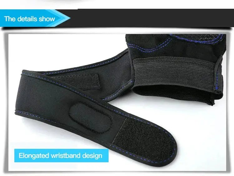 Gym Gloves for Men Women Fitness Weight Lifting Wristband Gloves Body Building Training Sports Exercise Cycling Glove Shockproof - KC’s Way‼️🥊