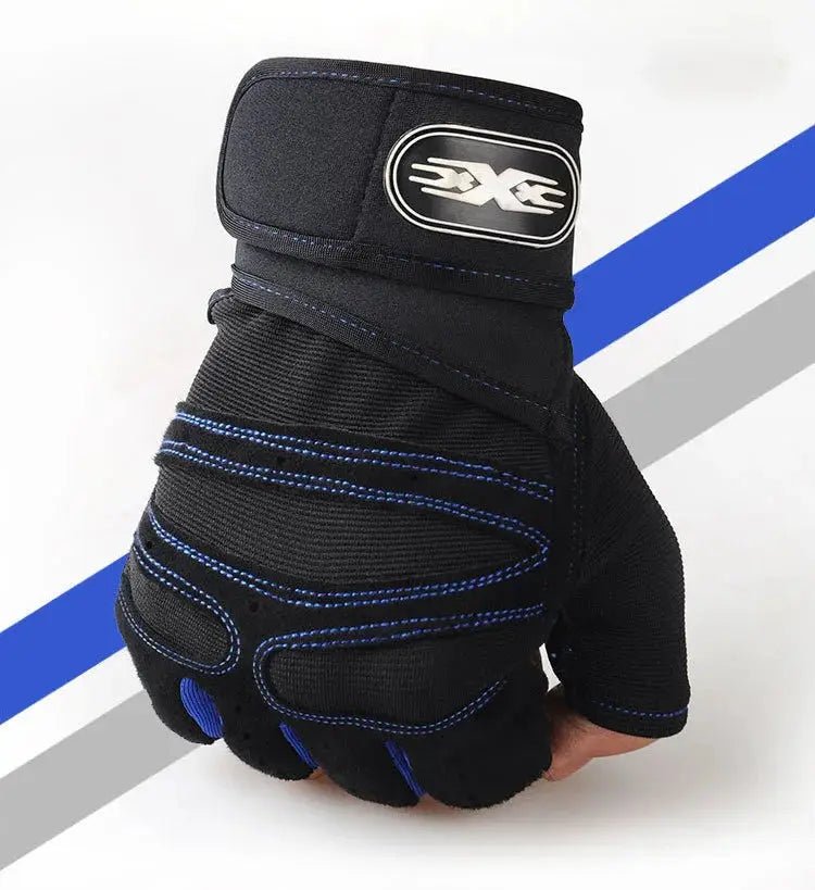 Gym Gloves for Men Women Fitness Weight Lifting Wristband Gloves Body Building Training Sports Exercise Cycling Glove Shockproof - KC’s Way‼️🥊