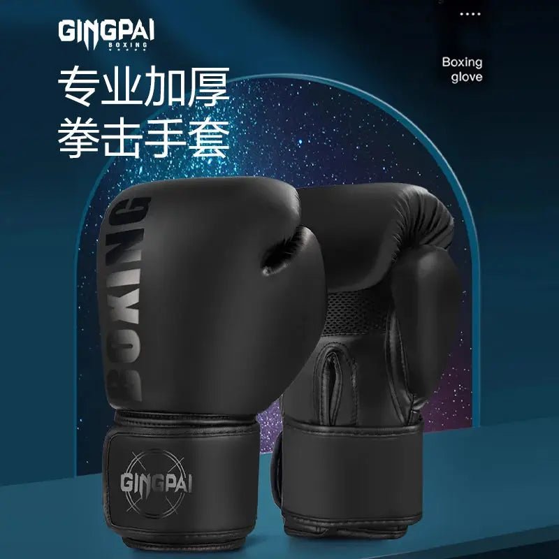 High Quality 6 8 10 12oz Boxing Gloves PU Leather Muay Thai Guantes De Boxeo Free Fight MMA Sandbag Training Glove For Men Women - KC’s Way‼️🥊