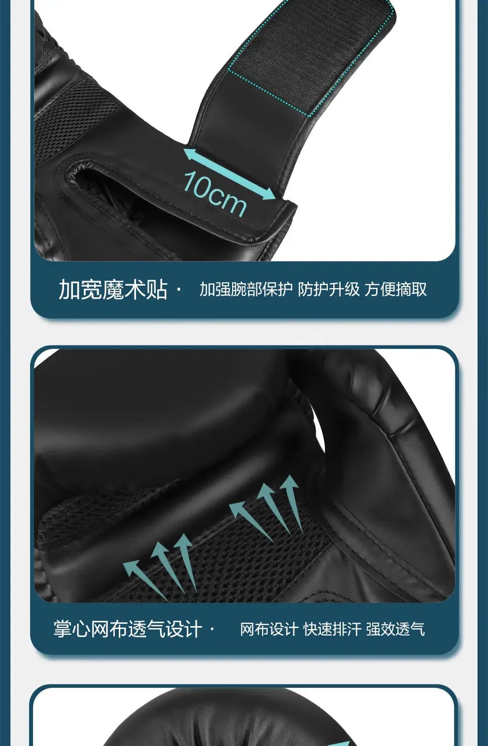 High Quality 6 8 10 12oz Boxing Gloves PU Leather Muay Thai Guantes De Boxeo Free Fight MMA Sandbag Training Glove For Men Women - KC’s Way‼️🥊