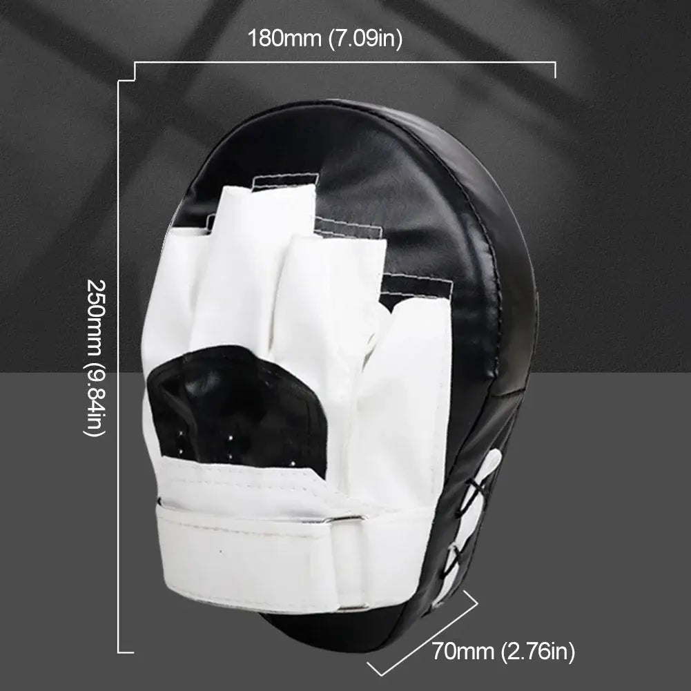 Kick Boxing Gloves Pad PU Leather Punch Target Bag for Adults Kids MMA Karate Muay Thai Free Fight Sanda Training Equipment - KC’s Way‼️🥊