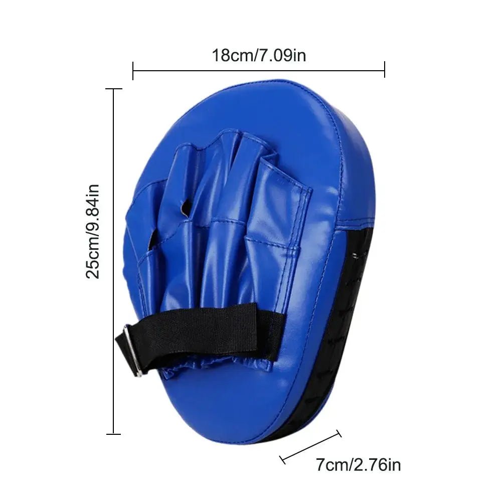 Kick Boxing Gloves Pad PU Leather Punch Target Bag for Adults Kids MMA Karate Muay Thai Free Fight Sanda Training Equipment - KC’s Way‼️🥊