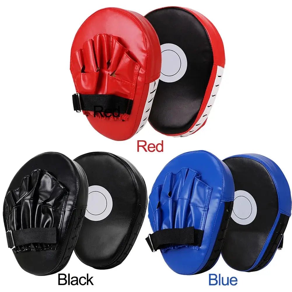 Kick Boxing Gloves Pad PU Leather Punch Target Bag for Adults Kids MMA Karate Muay Thai Free Fight Sanda Training Equipment - KC’s Way‼️🥊