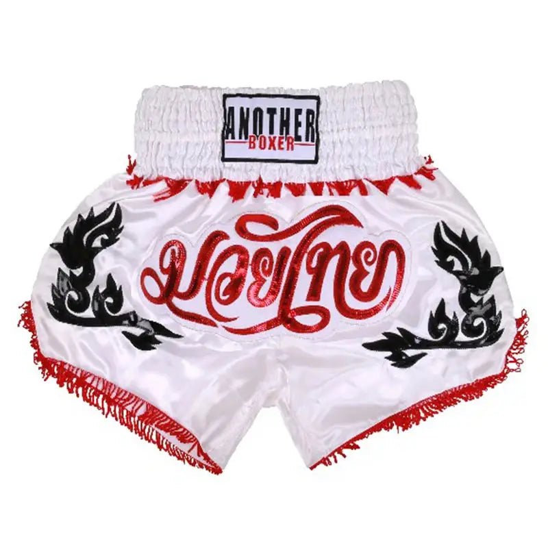 Men's Boxing Shorts Kickboxing Short Muay Thai Women Child Martial Arts Training Team Clothes Gym Grappling BJJ Cage Fight Pants - KC’s Way‼️🥊