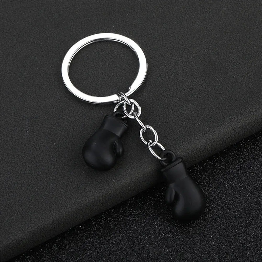 Metal Boxing Gloves Keychain Sport 3D Fitness Boxing Key Ring For Men Backpack Pendant Car Trinket Fight Club Match Gift - KC’s Way‼️🥊