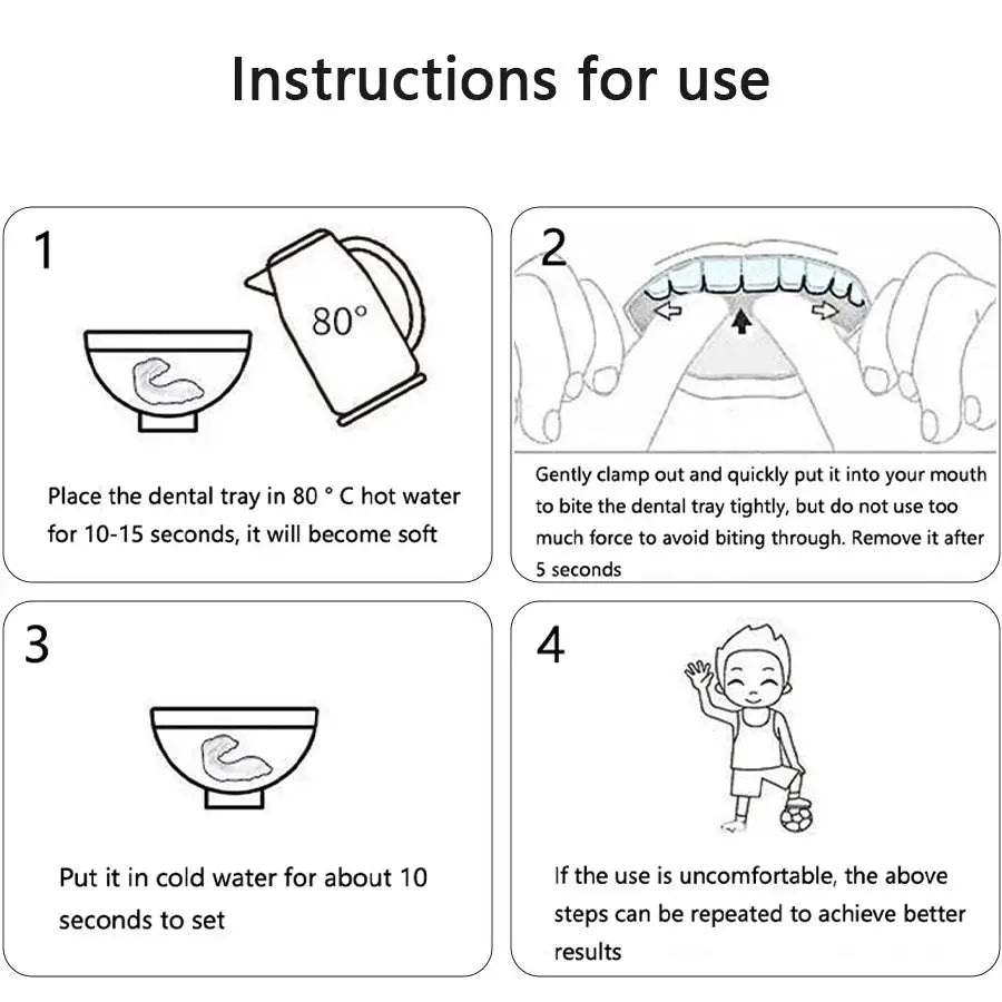 (Need to soak in hot water, heat and shape before use) Boxing braces, Sanda training, dental guards, dental braces, gift box - KC’s Way‼️🥊