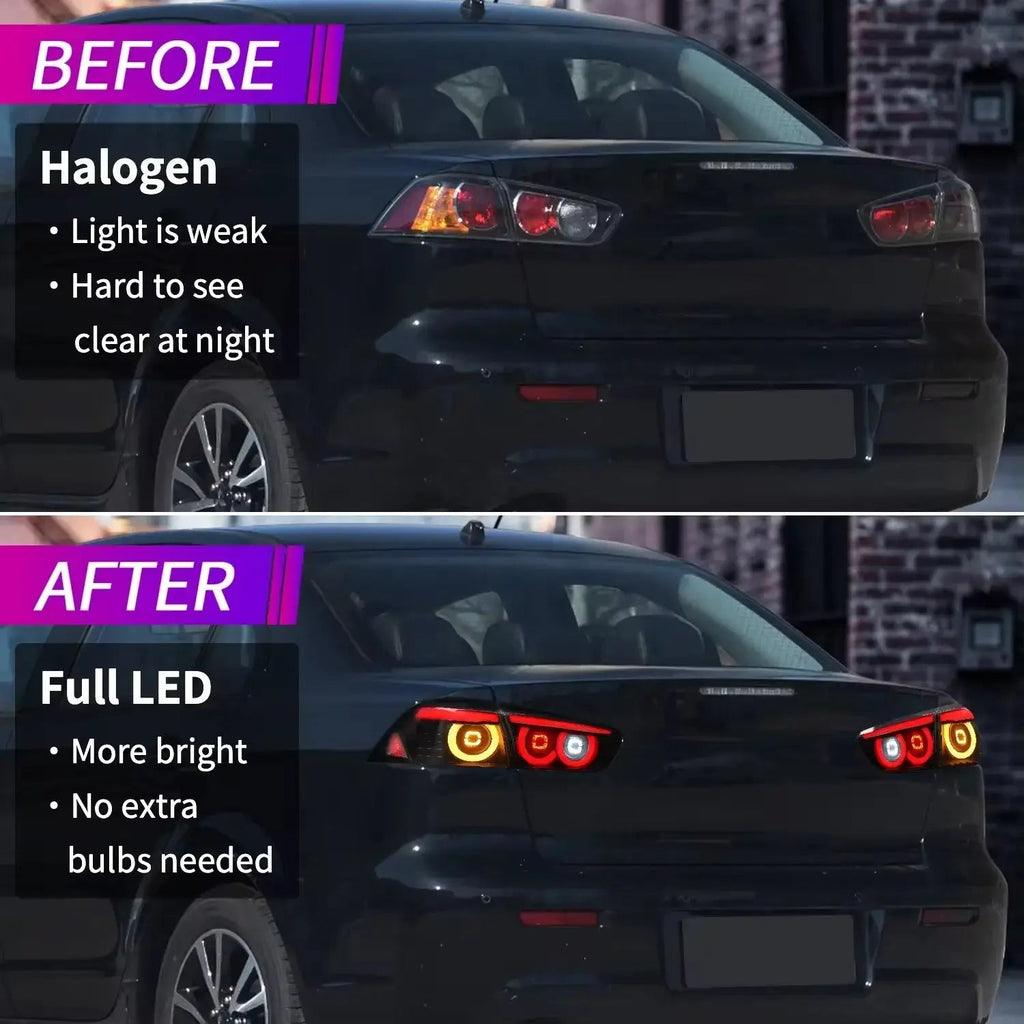 New Arrival JMD Style Led Rear Light For Lancer For Mitsubishi Lancer EVO ES 2008 - 2023 - PureGlamSpin