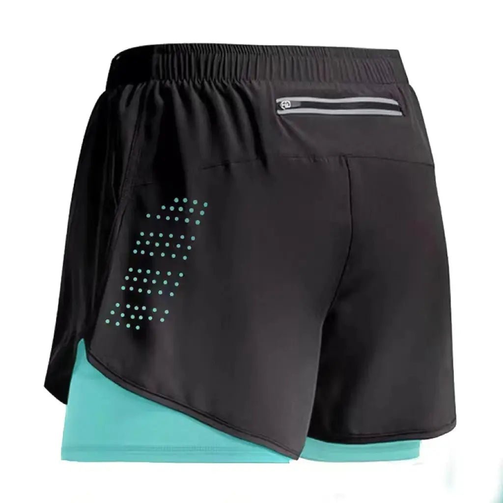 New Men Running Shorts Gym Sports Shorts 2 In 1 Quick Dry Workout Training Gym Fitness Jogging Short Pants Summer Men Shorts - KC’s Way‼️🥊