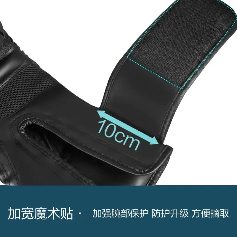 New Pro Boxing Gloves For Women Men Sanda Training Sandbags Muay Thai Combat Fight Adults Kickboxing Gloves - KC’s Way‼️🥊