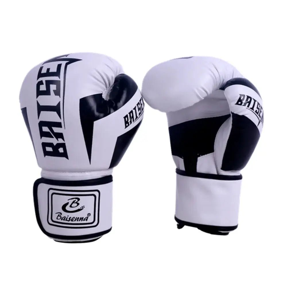 Paie of 8 oz 10 oz Boxing Gloves PU Leather Wear - resistant Training Gloves Good Toughness Integrated Inner Liner - KC’s Way‼️🥊