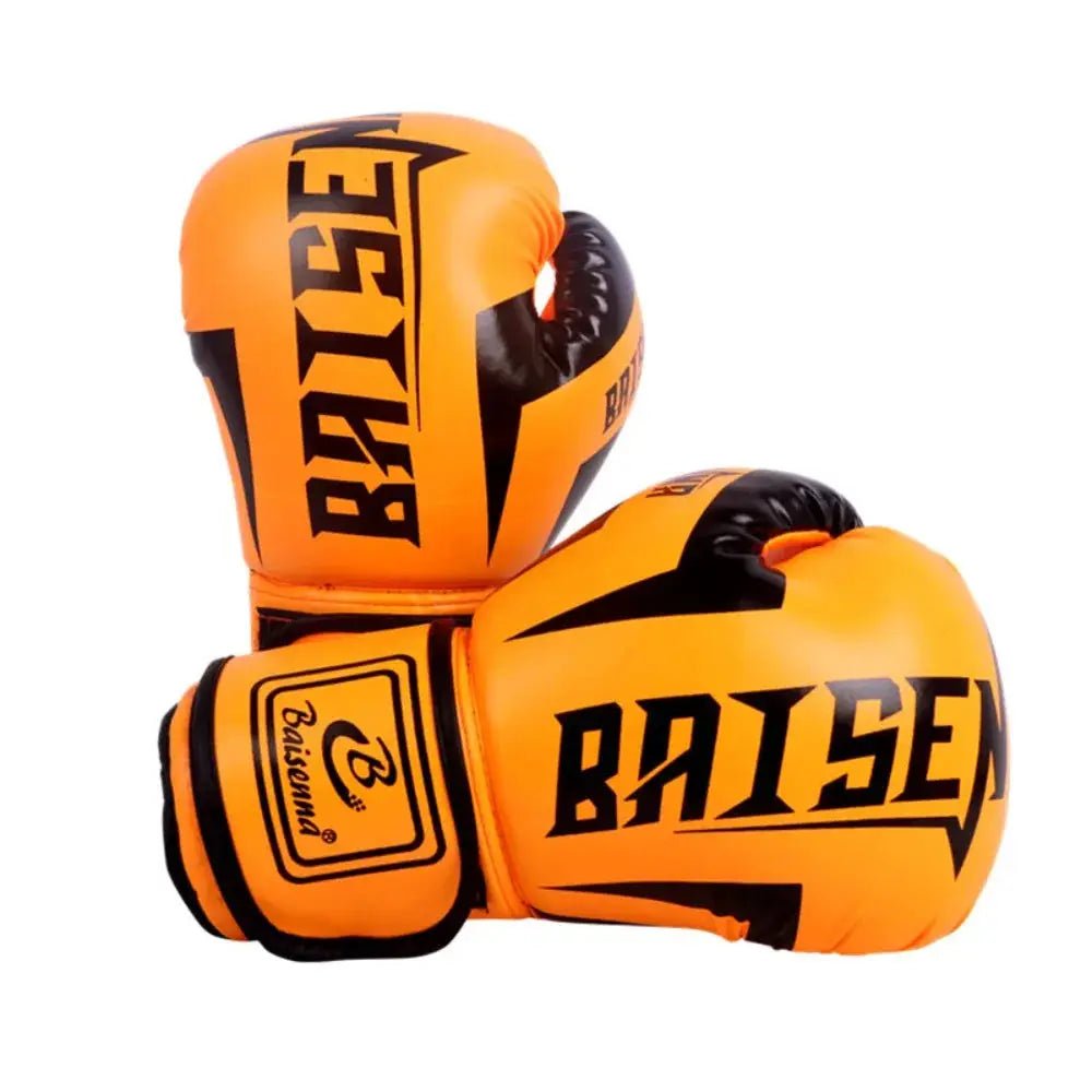 Paie of 8 oz 10 oz Boxing Gloves PU Leather Wear - resistant Training Gloves Good Toughness Integrated Inner Liner - KC’s Way‼️🥊