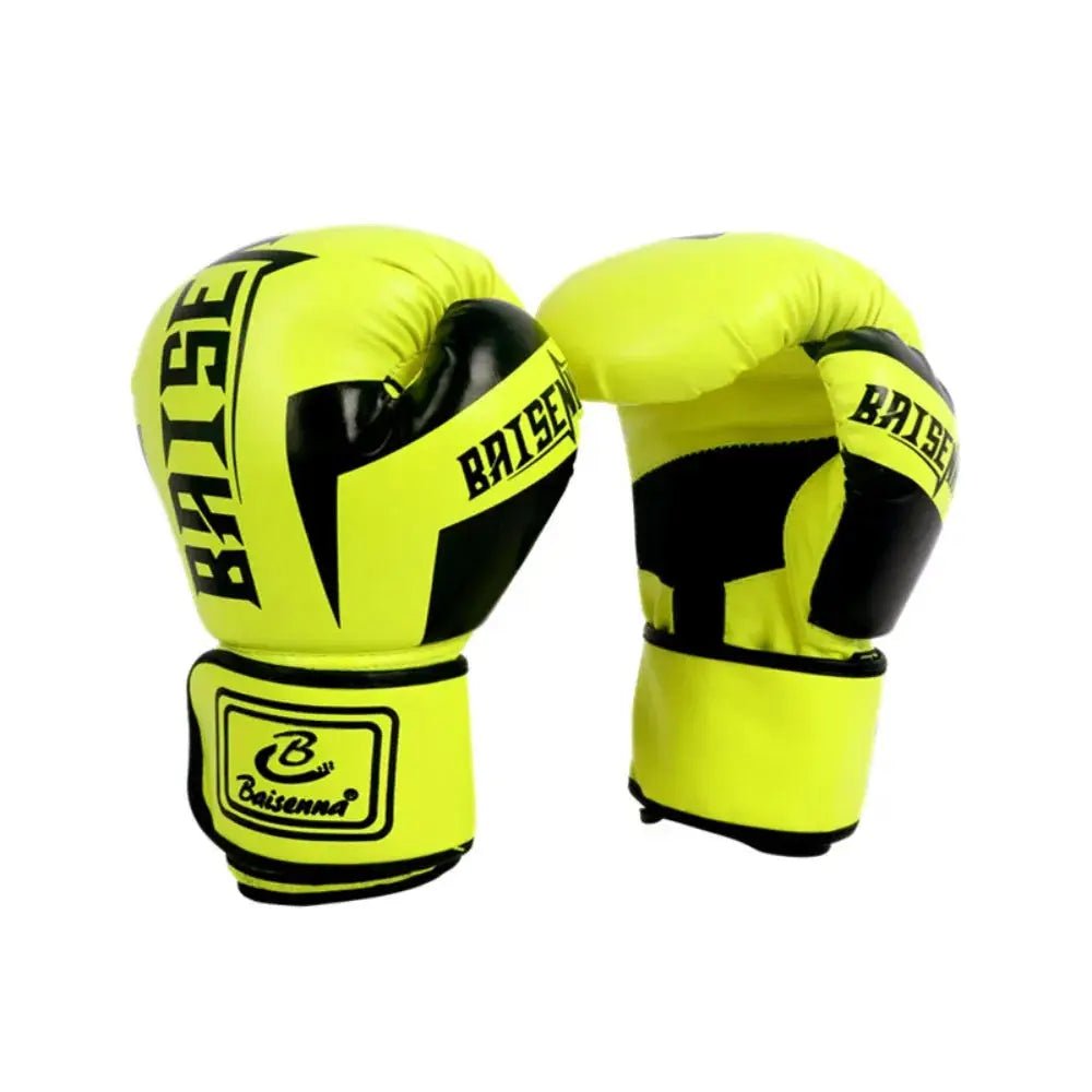 Paie of 8 oz 10 oz Boxing Gloves PU Leather Wear - resistant Training Gloves Good Toughness Integrated Inner Liner - KC’s Way‼️🥊