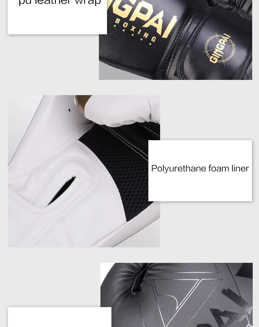 Professional 6/8/10/12/14oz Boxing Gloves PU Muay Thai MMA Profession Kickboxing Adults Sandbag Training Gloves Equipment - KC’s Way‼️🥊