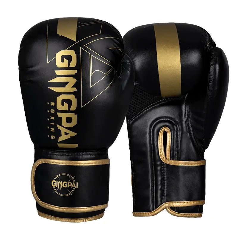 Professional 6/8/10/12/14oz Boxing Gloves PU Muay Thai MMA Profession Kickboxing Adults Sandbag Training Gloves Equipment - KC’s Way‼️🥊