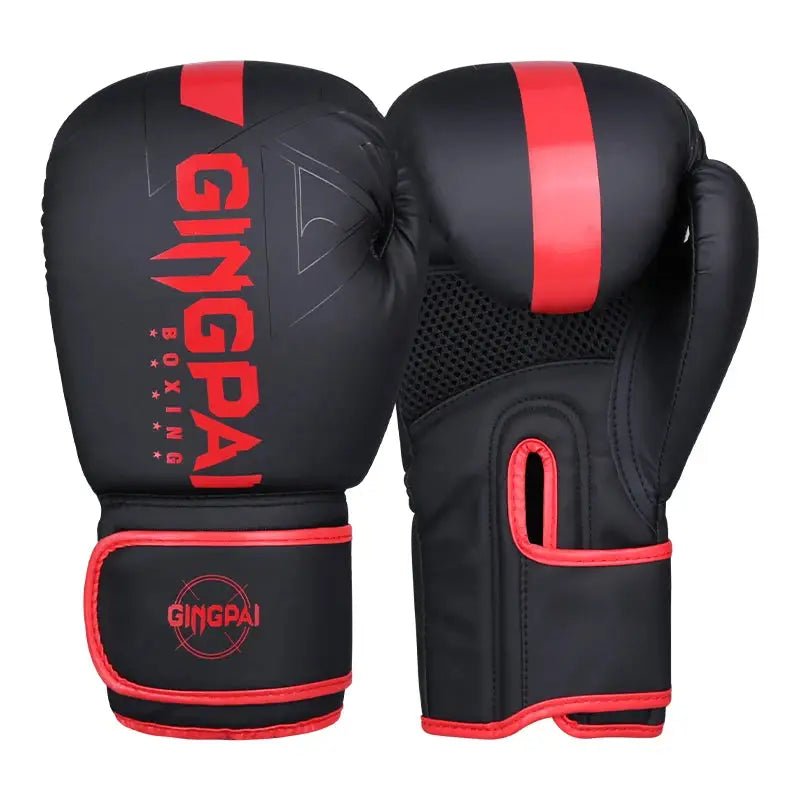 Professional 6/8/10/12/14oz Boxing Gloves PU Muay Thai MMA Profession Kickboxing Adults Sandbag Training Gloves Equipment - KC’s Way‼️🥊