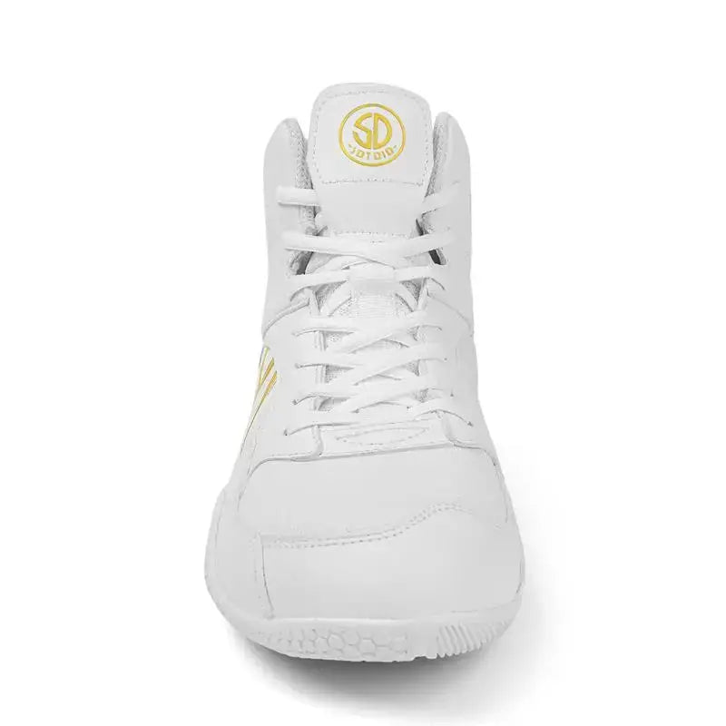 Professional Wrestling Boots Men's Lightweight Fighting Boxing Shoes High Quality Mesh Breathable Boxing Sneakers Big Size 40 - 50 - KC’s Way‼️🥊