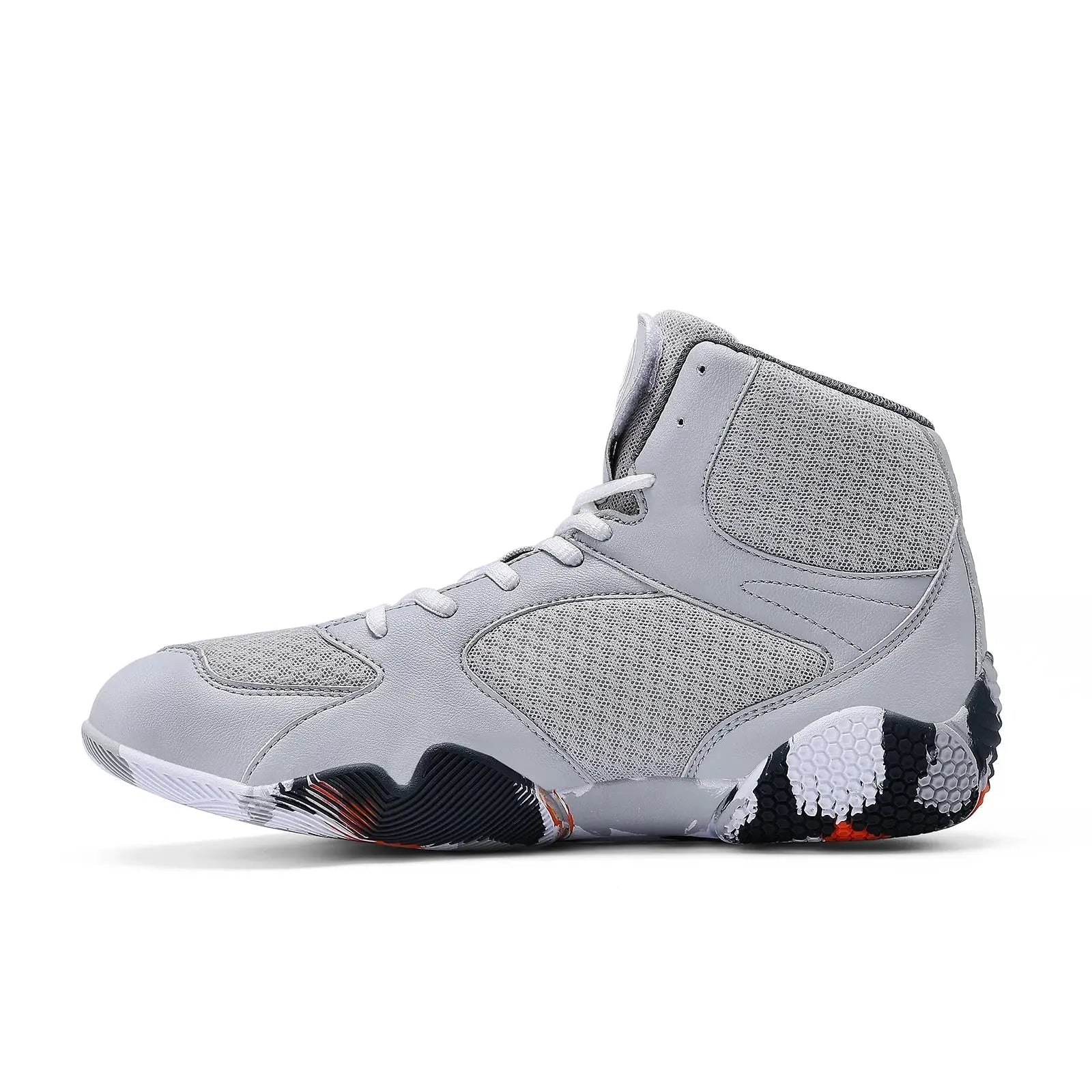 Professional Wrestling Boots Men's Lightweight Fighting Boxing Shoes High Quality Mesh Breathable Boxing Sneakers Big Size 40 - 50 - KC’s Way‼️🥊