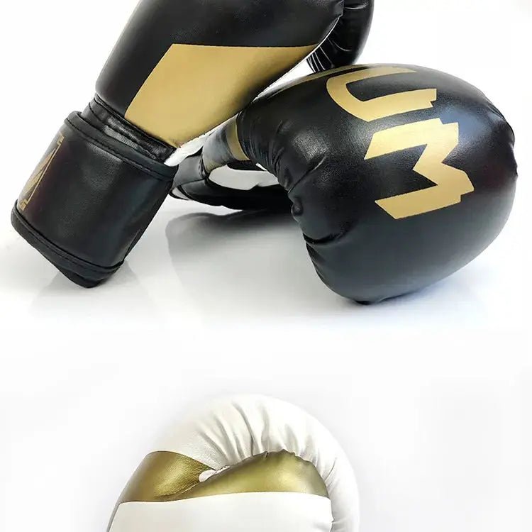 PU Leather Breathable Boxing Gloves 6oz/10oz/12oz/16oz Kids Adult Professional Taekwondo Muay Thai Boxing Sanda Training Gloves - KC’s Way‼️🥊