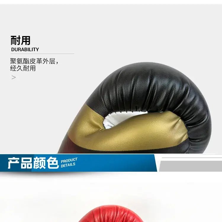 PU leather breathable boxing gloves,6oz,8oz,10oz,12oz,14oz,16oz Kids Adult professional Taekwondo and Muay Thai boxing training - KC’s Way‼️🥊
