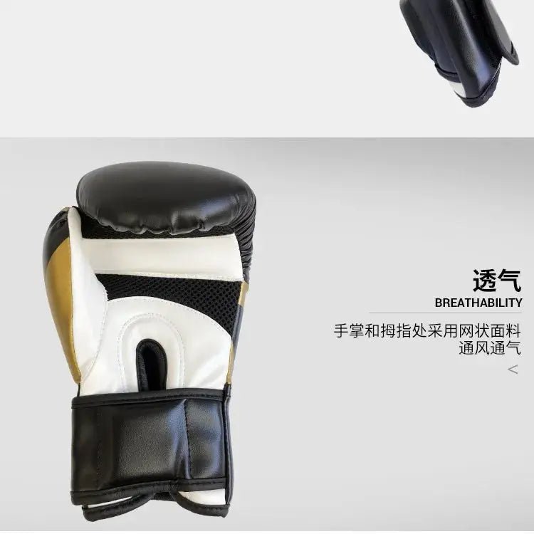 PU leather breathable boxing gloves,6oz,8oz,10oz,12oz,14oz,16oz Kids Adult professional Taekwondo and Muay Thai boxing training - KC’s Way‼️🥊