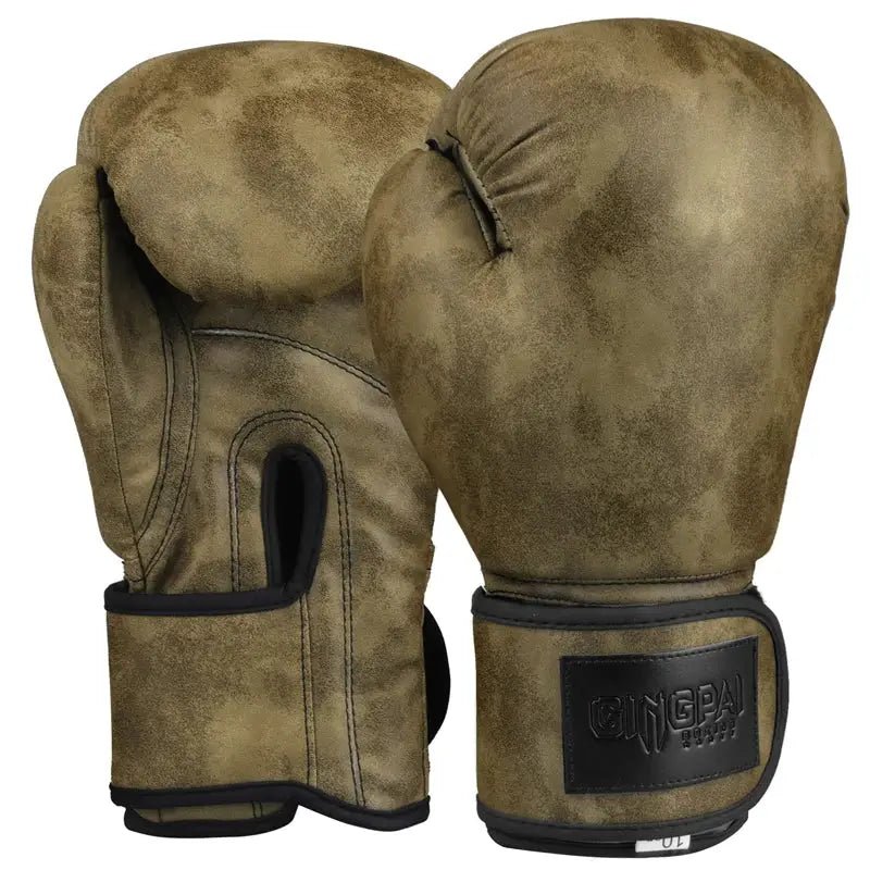 Retro Color Adult Kids Women/Men Boxing Gloves Pu Leather MMA Muay Thai Boxe De Luva Mitts Sanda GYM Equipment 6 8 10 12OZ Boks - KC’s Way‼️🥊