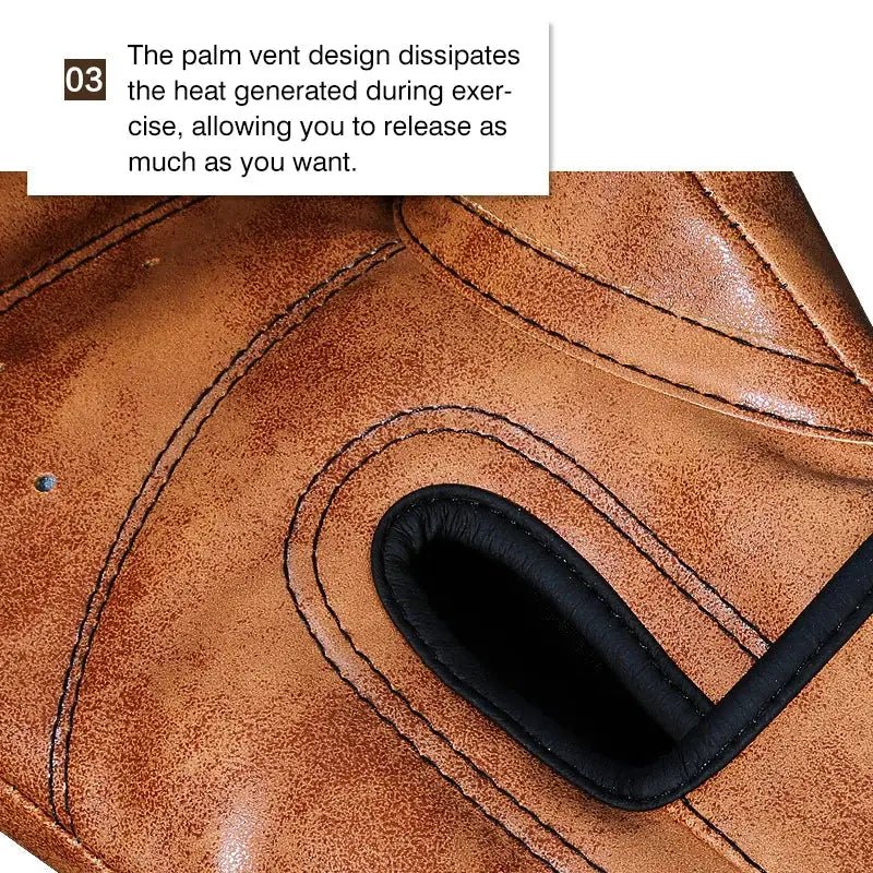 Retro Color Adult Kids Women/Men Boxing Gloves Pu Leather MMA Muay Thai Boxe De Luva Mitts Sanda GYM Equipment 6 8 10 12OZ Boks - KC’s Way‼️🥊