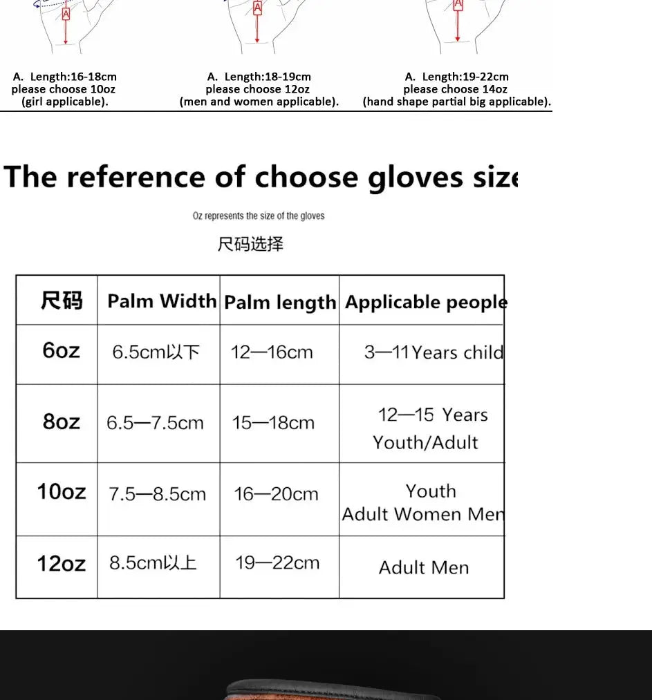 Retro Color Adult Kids Women/Men Boxing Gloves Pu Leather MMA Muay Thai Boxe De Luva Mitts Sanda GYM Equipment 6 8 10 12OZ Boks - KC’s Way‼️🥊