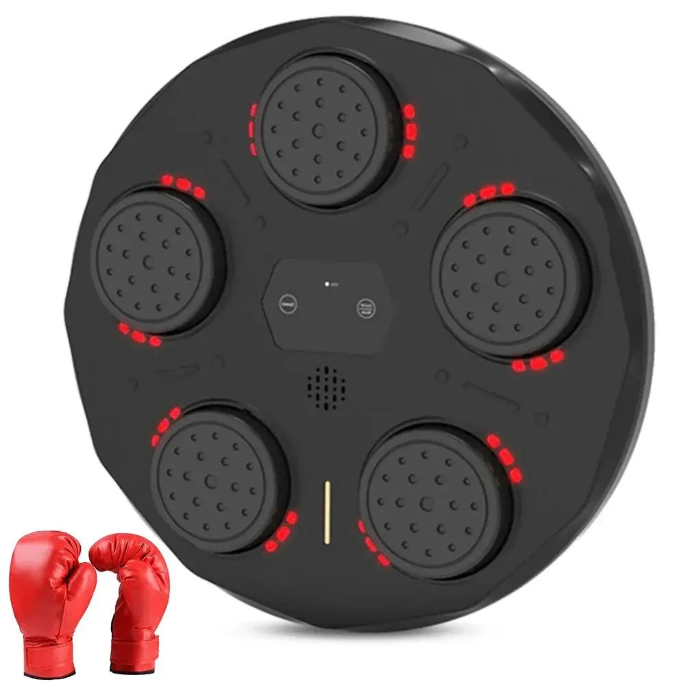 Smart Music Boxing Machine With Boxing Gloves Wall - Mounted Punching Trainer For Adult Kid Bluetooth - compatible Boxing Equipment - KC’s Way‼️🥊