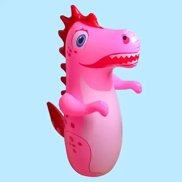 Tumbler Boxing Inflatable Punching Bag Boys Games Sport Toys Inflatable Dinosaur Tumbler Toy - KC’s Way‼️🥊