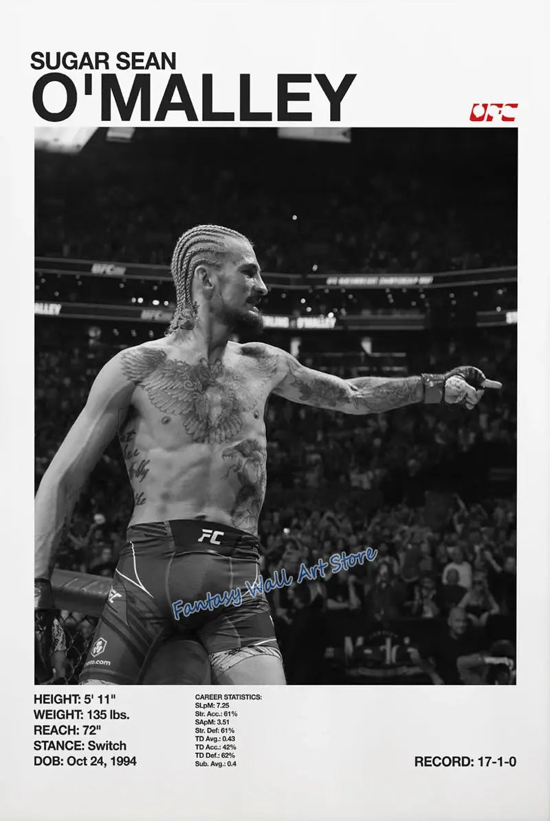 World Famous Boxing Players The Best Boxing Athlete Minimalist Black and White Poster Canvas Painting Wall Pictures Home Decor - KC’s Way‼️🥊