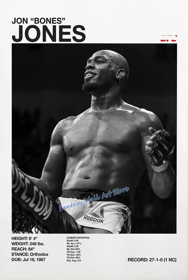 World Famous Boxing Players The Best Boxing Athlete Minimalist Black and White Poster Canvas Painting Wall Pictures Home Decor - KC’s Way‼️🥊