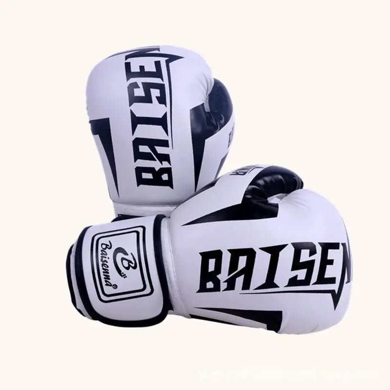 〔YY110〕1 Paie 6 Oz 10 Oz Boxing Gloves Wear - resistant PU Leather Training Gloves - KC’s Way‼️🥊