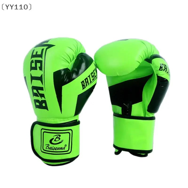 〔YY110〕1 Paie 6 Oz 10 Oz Boxing Gloves Wear - resistant PU Leather Training Gloves - KC’s Way‼️🥊