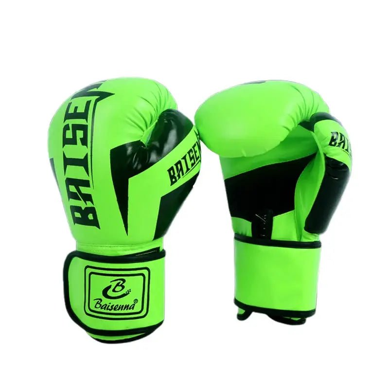 〔YY110〕1 Paie 6 Oz 10 Oz Boxing Gloves Wear - resistant PU Leather Training Gloves Good Toughness Humanized Design Punching Gloves - KC’s Way‼️🥊